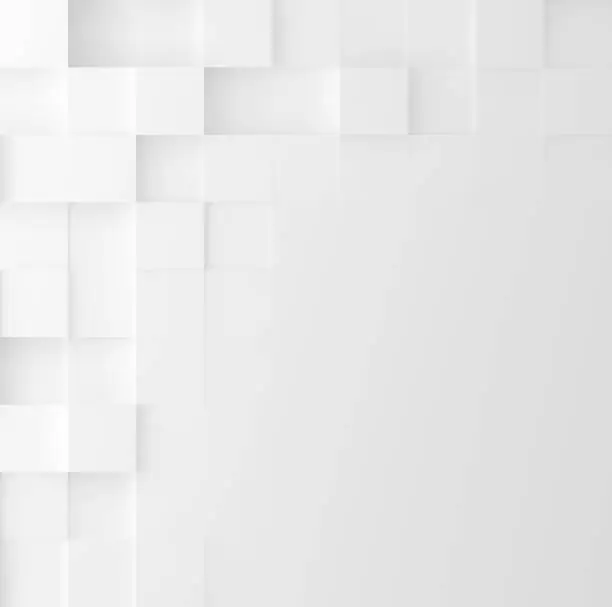 Vector illustration of Mosaic square background. Abstract Geometric minimalistic cover design. Vector graphic.