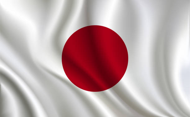 ilustrações de stock, clip art, desenhos animados e ícones de japan flag background - flag national flag japan japanese flag