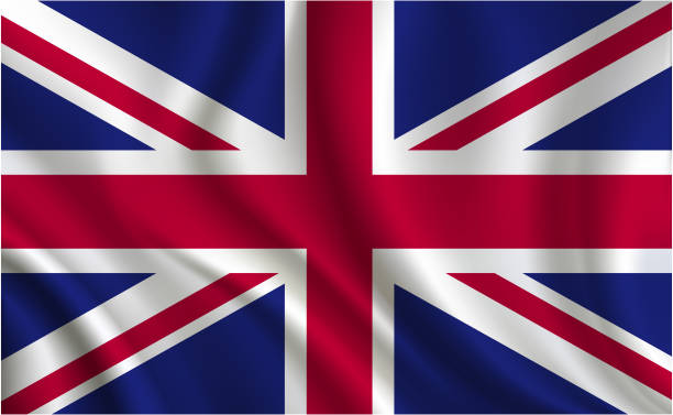 United Kingdom flag background United Kingdom flag background union jack flag stock illustrations