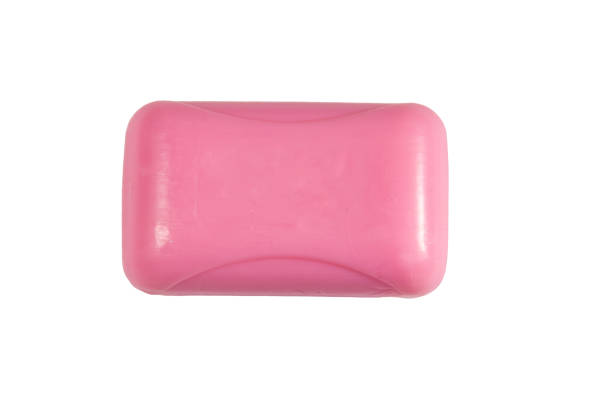 istock Soap bar isolated on white background 916632710
