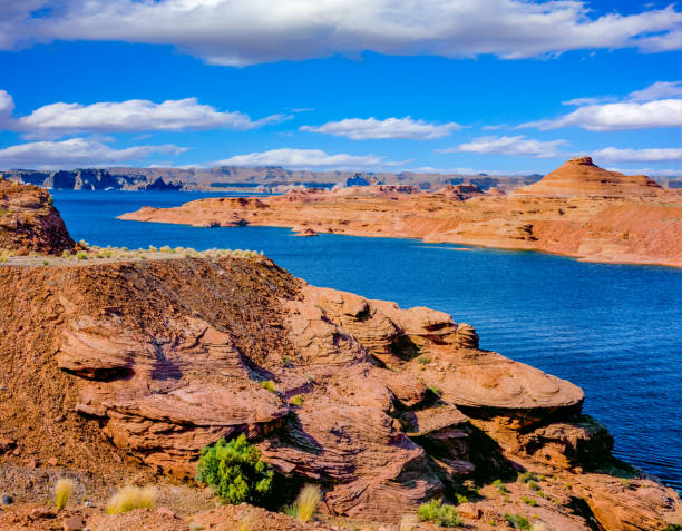 istock Above Lake Powell in Page, Arizona USA 916635722