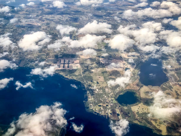 aerial view of central Florida