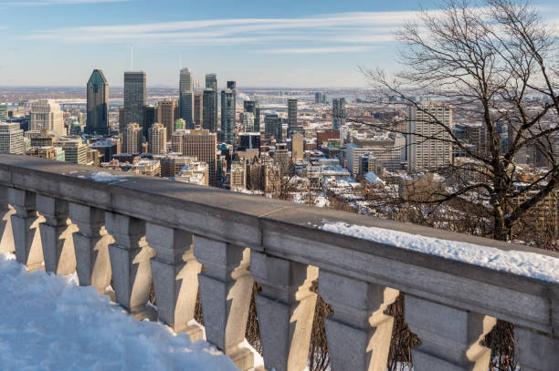 istock Montreal Skyline in winter (2018) 916650194