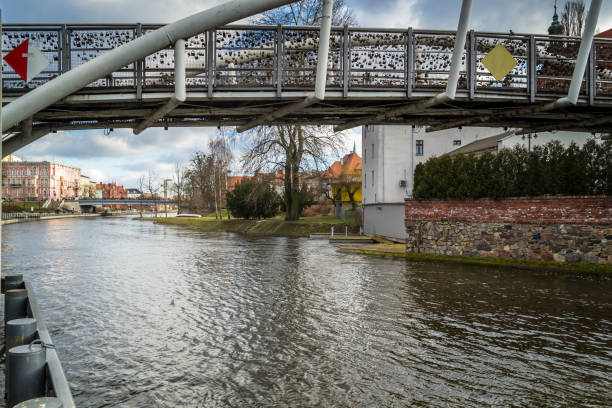 Mill Island - a historic island in the Old Town of Bydgoszcz, Poland