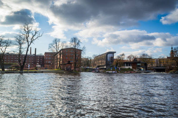 Mill Island - a historic island in the Old Town of Bydgoszcz, Poland