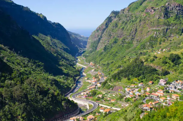Serra de Agua valley on Madeira island - Portugal