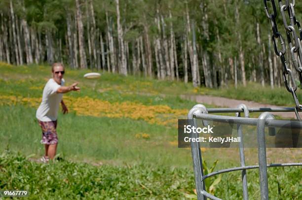 Frisbee Golfista Wprowadzenie - zdjęcia stockowe i więcej obrazów Lato - Lato, Wioska Snowmass, Dorosły