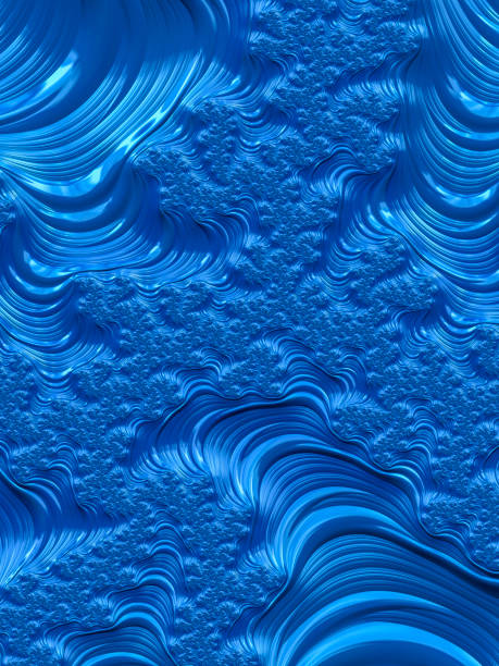 Background created by fractal geometry.