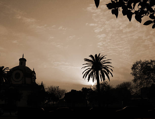 The view of the buildings and sky of Sevilla,Spain.