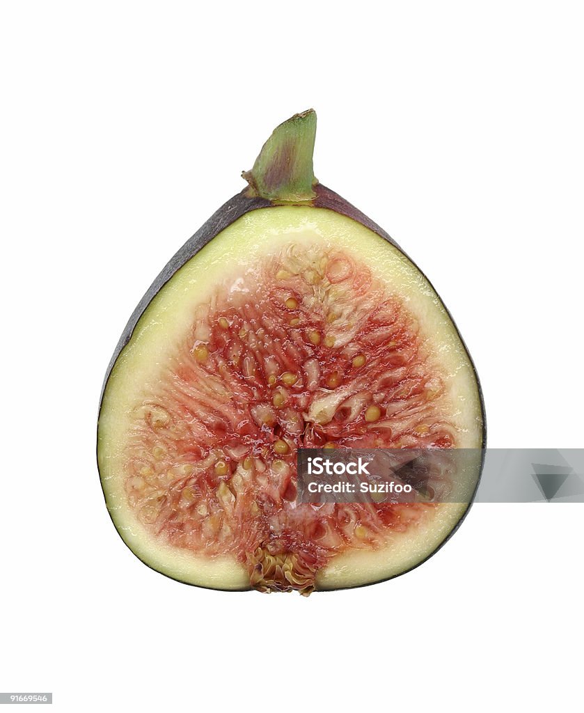 fig  Bisected Stock Photo