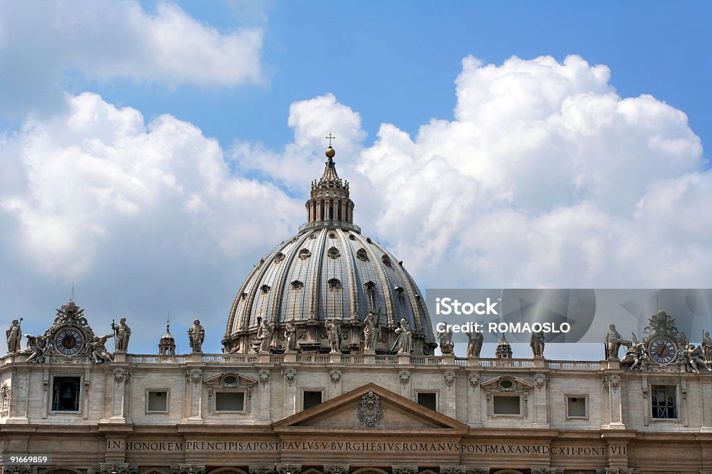 Basílica de São Pedro em Roma, Itália - Foto de stock de Basílica de São Pedro royalty-free
