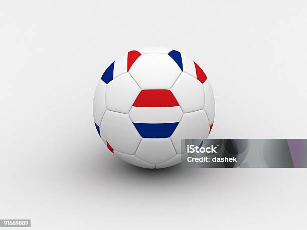 Foto de Bola De Futebol Da Holanda e mais fotos de stock de Azulejo - Azulejo, Bandeira, Bola de Futebol