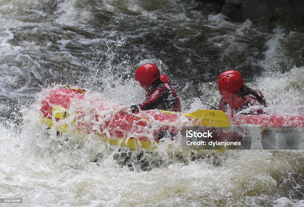 Rafting - Royalty-free Amarelo Foto de stock