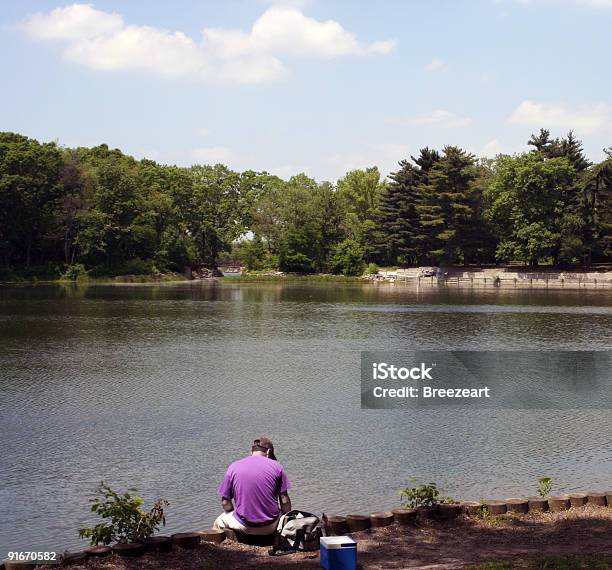 Foto de Homem Pronto Para Peixe e mais fotos de stock de Adulto - Adulto, Alga, Anzol de pesca