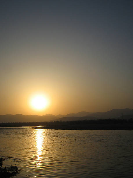 Sonnenaufgang am Ganges – Foto