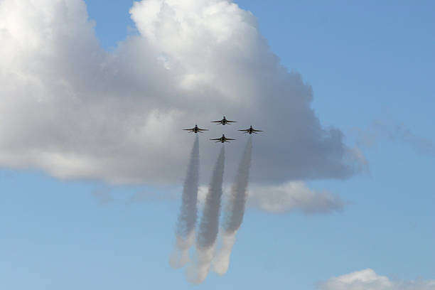 Air Show Formation stock photo