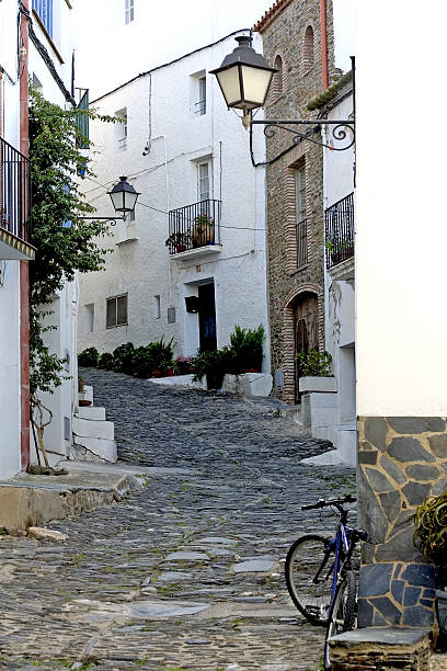 istock Street in Cadaques, Catalonia 91671634