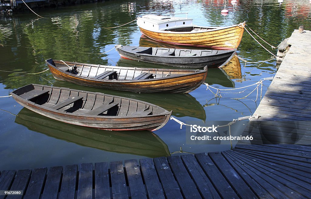 Barche da pesca - Foto stock royalty-free di Acqua