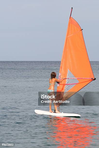 Windsurf - Fotografie stock e altre immagini di Acqua - Acqua, Adolescente, Adulto
