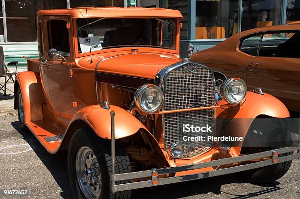 American Vintage Car 5 Stock Photo - Download Image Now - Ford - Crossing, Ford - Northumberland, Model - Object