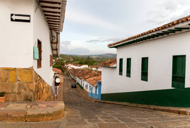 istock Barichara Streets in Santander - Colombia. 916727790