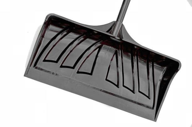 istock Plastic snow shovel, pusher, isolated with clipping path 916728094