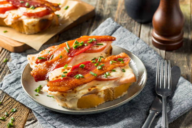 istock Homemade Baked Kentucky Hot Brown 916728120