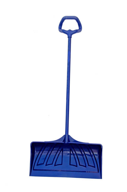 istock Plastic snow shovel, pusher, isolated with clipping path 916728122