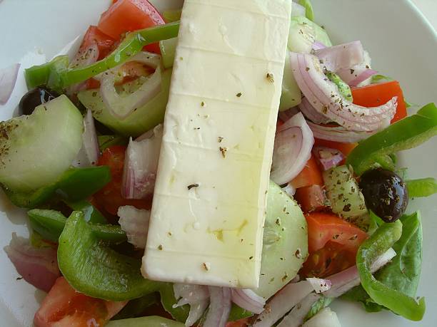 Greek Salad 02 stock photo