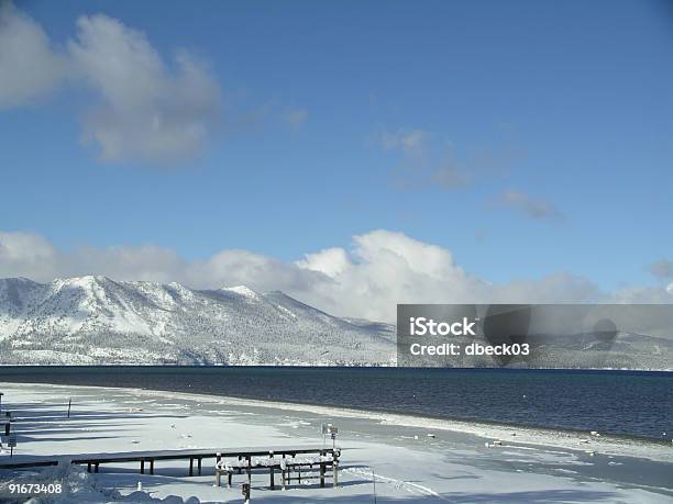 Photo libre de droit de Lac Tahoe Hiver banque d'images et plus d'images libres de droit de Horizontal - Horizontal, Image en couleur, Photographie