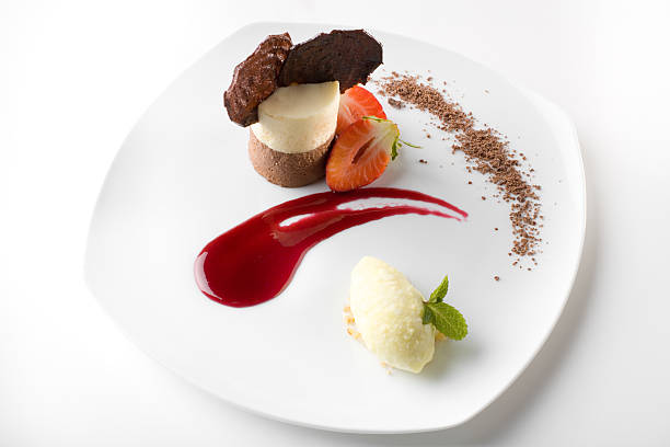 istock Stylish gourmet dessert 91675069