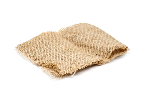 istock Perfect old cloth sack isolated on white background 916752458