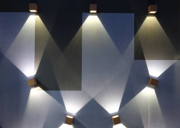 istock plays of lights on the wall 916758598