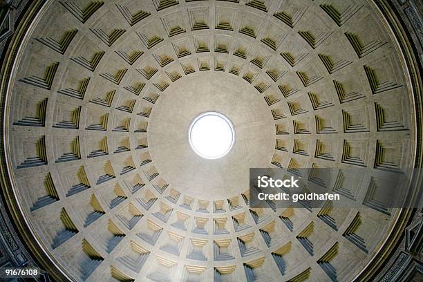 Pantheon Roma - Fotografie stock e altre immagini di Antico - Condizione - Antico - Condizione, Capitali internazionali, Cerchio