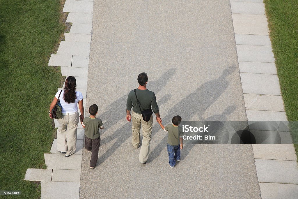 Young Family  Active Lifestyle Stock Photo