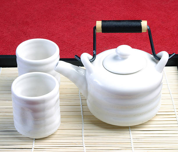 China Teapot stock photo