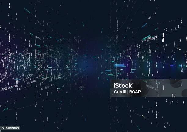 Geometric Design Technology Abstract Geometric Technology Design Elemen Stock Illustration ...