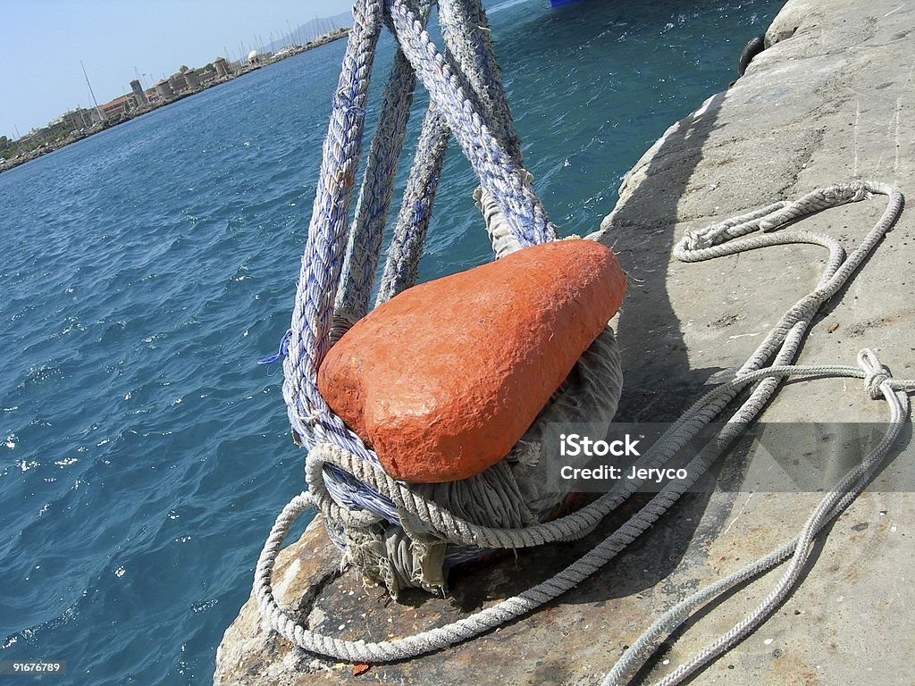 Corda de navio - Foto de stock de Atracado royalty-free