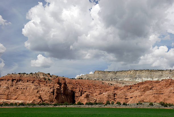 Deserto paesaggio agricolo - foto stock