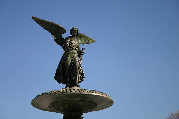 istock Bethesda fountain close-up 91677576