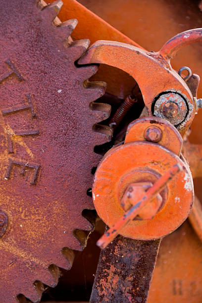 istock Close-up of winch 91677804