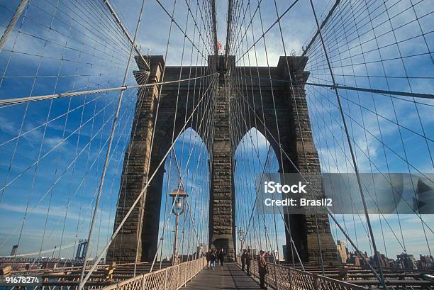 Brooklyn Bridge Stockfoto und mehr Bilder von Farbbild - Farbbild, Fotografie, Horizontal