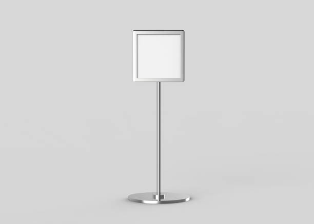 istock Blank Metal Sign Board 916783030