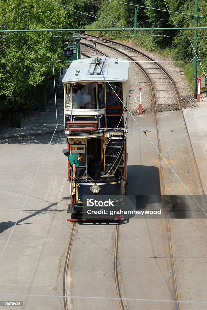 Über die Straßenbahn - Lizenzfrei Architektur Stock-Foto