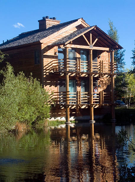istock Condo on the pond at Spring Creek Wyoming - 2 91679058