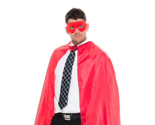 istock Businessman superhero 916793496