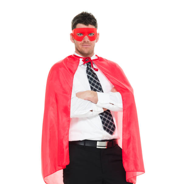 istock Businessman superhero 916793498