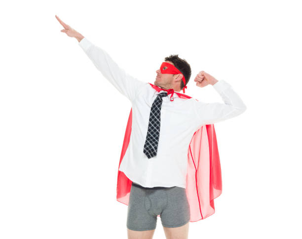 istock Businessman superhero 916793534