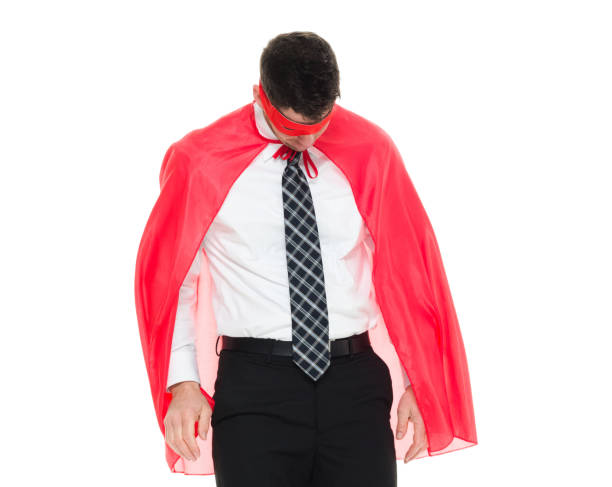 istock Businessman superhero 916793574