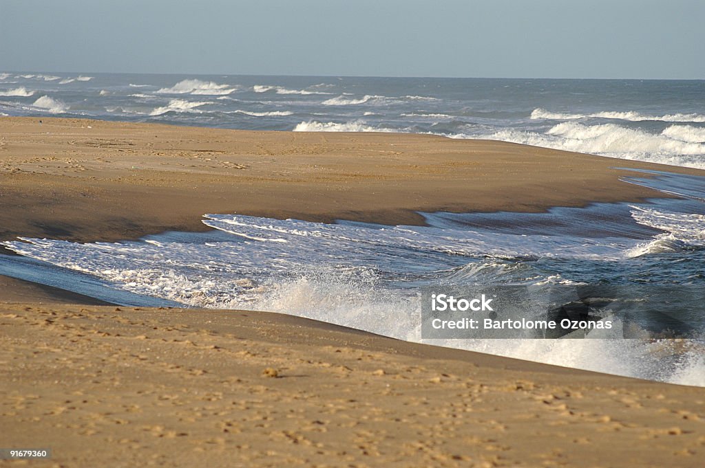 Atlantic praia oceânica - Foto de stock de Areia royalty-free